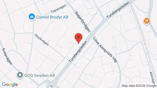 Lägenheter att hyra i Sollentuna - kort over placeringen