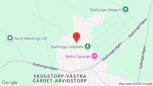 Lägenheter till salu i Falkenberg - kort over placeringen
