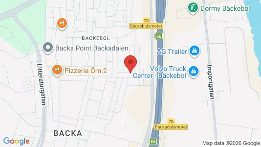 Lägenheter till salu i Göteborg Centrum - kort over placeringen