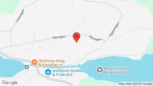 Bostadsrätter till salu i Värmdö - kort over placeringen