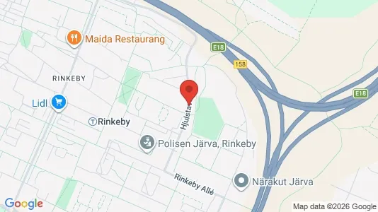 Lägenheter att hyra i Västerort - kort over placeringen