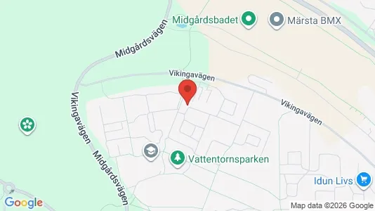 Lägenheter till salu i Sigtuna - kort over placeringen
