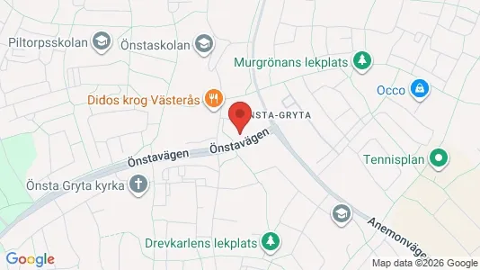 Lägenheter att hyra i Västerås - kort over placeringen