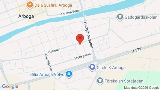 Lägenheter att hyra i Arboga - Bild från Google Street View
