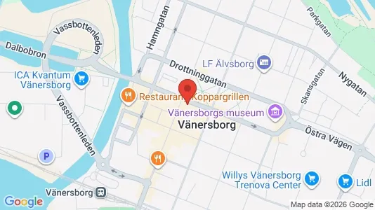 Bostadsrätter till salu i Vänersborg - Bild från Google Street View
