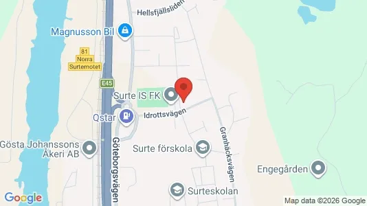 Lägenheter till salu i Ale - kort over placeringen