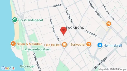 Lägenheter att hyra i Helsingborg - Bild från Google Street View