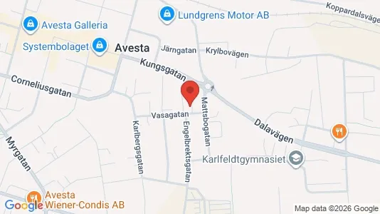 Bostadsrätter till salu i Avesta - Bild från Google Street View
