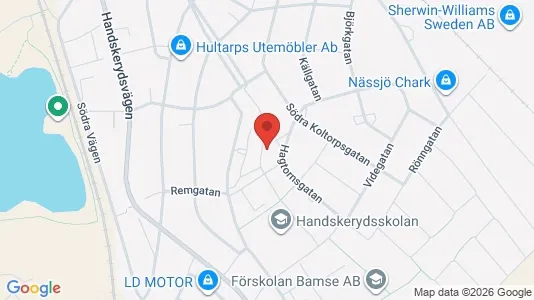 Bostadsrätter till salu i Nässjö - Bild från Google Street View