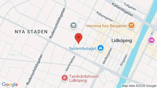 Bostadsrätter till salu i Lidköping - Bild från Google Street View