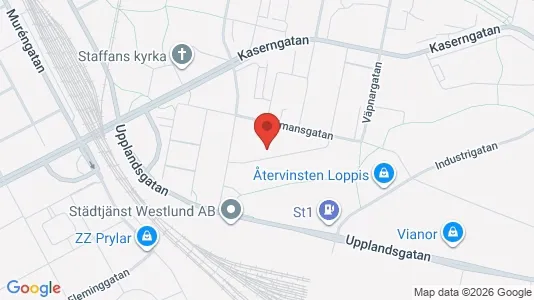 Lägenheter att hyra i Gävle - Bild från Google Street View