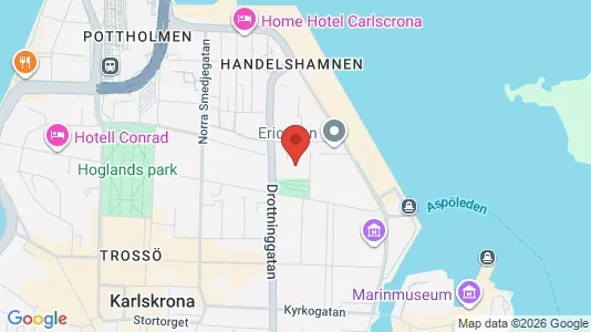 Bostadsrätter till salu i Karlskrona - Bild från Google Street View