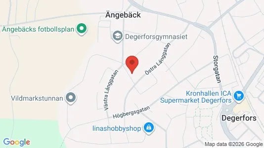 Bostadsrätter till salu i Degerfors - Bild från Google Street View