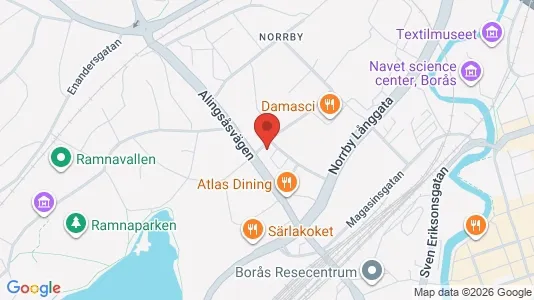 Lägenheter att hyra i Borås - Bild från Google Street View