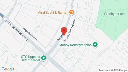 Bostadsrätter till salu i Uppsala - Bild från Google Street View