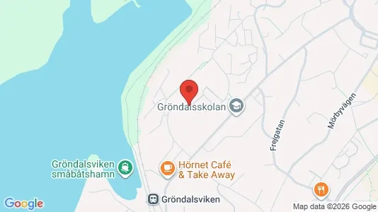 Bostadsrätter till salu i Nynäshamn - kort over placeringen