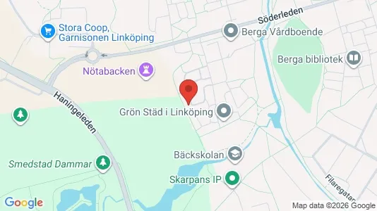 Lägenheter att hyra i Linköping - kort over placeringen