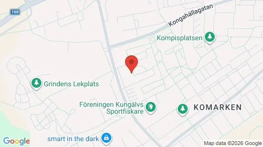 Bostadsrätter till salu i Kungälv - kort over placeringen