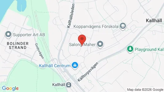 Lägenheter till salu i Järfälla - kort over placeringen