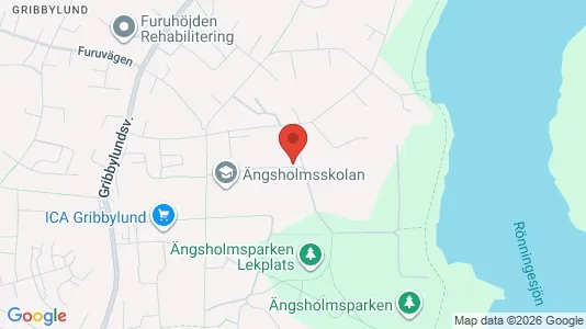 Lägenheter till salu i Täby - kort over placeringen
