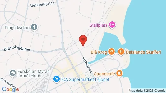 Lägenheter att hyra i Åmål - Bild från Google Street View