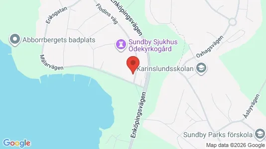 Bostadsrätter till salu i Strängnäs - kort over placeringen
