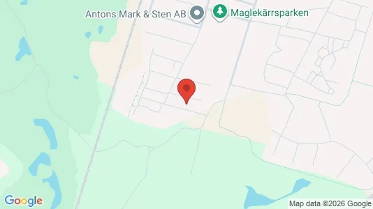 Bostadsrätter till salu i Hässleholm - kort over placeringen