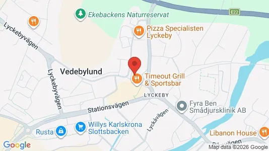 Lägenheter till salu i Karlskrona - kort over placeringen