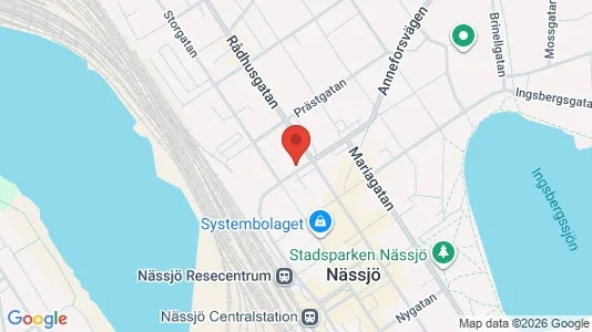 Lägenheter att hyra i Nässjö - Bild från Google Street View