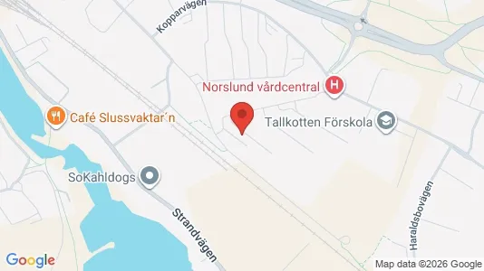 Lägenheter att hyra i Falun - kort over placeringen