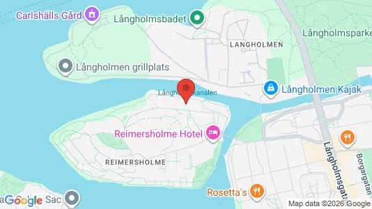 Lägenheter till salu i Södermalm - kort over placeringen