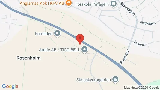 Bostadsrätter till salu i Katrineholm - kort over placeringen
