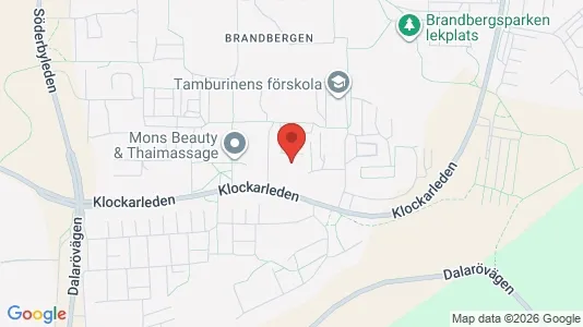 Lägenheter till salu i Haninge - kort over placeringen