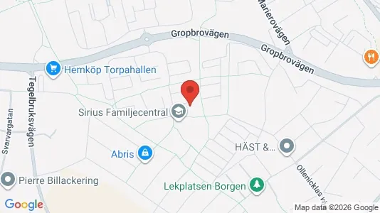 Bostadsrätter till salu i Vänersborg - kort over placeringen