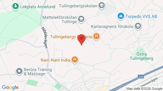 Bostadsrätter till salu i Botkyrka - kort over placeringen