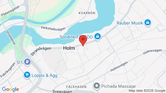 Bostadsrätter till salu i Motala - kort over placeringen