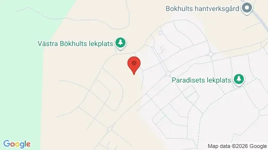 Bostadsrätter till salu i Örgryte-Härlanda - kort over placeringen