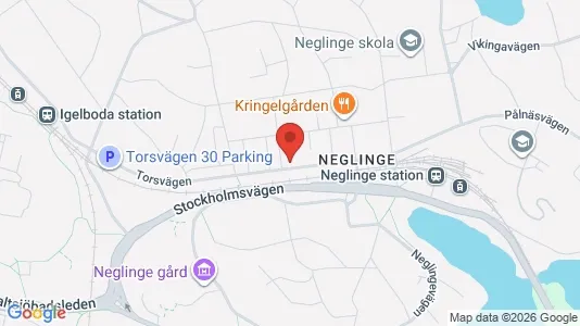 Lägenheter till salu i Nacka - kort over placeringen