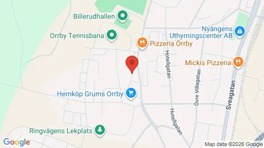 Lägenheter att hyra i Grums - kort over placeringen
