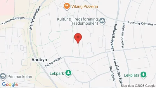 Bostadsrätter till salu i Mariestad - kort over placeringen