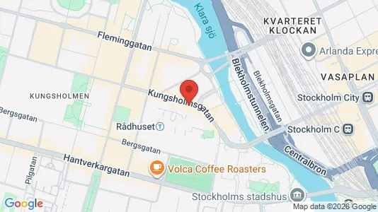 Lägenheter till salu i Kungsholmen - kort over placeringen