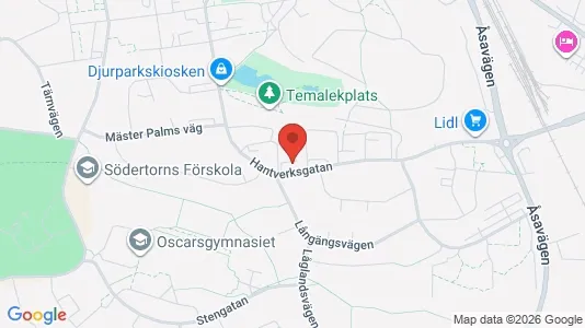 Lägenheter till salu i Oskarshamn - kort over placeringen