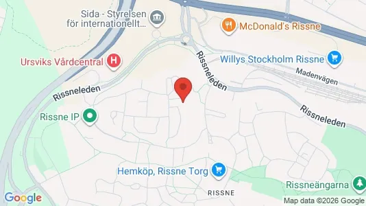 Lägenheter till salu i Sundbyberg - kort over placeringen