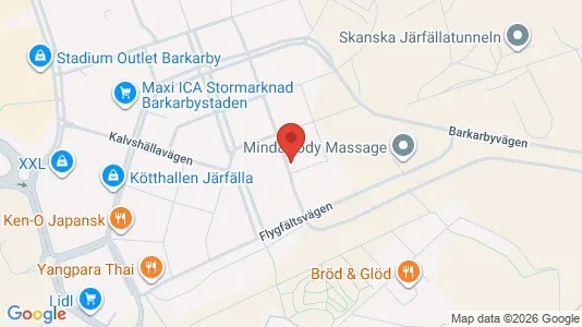 Lägenheter att hyra i Järfälla - kort over placeringen