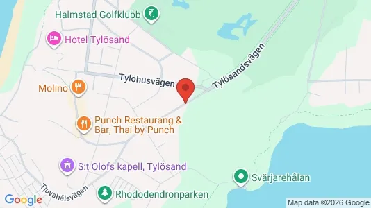 Lägenheter att hyra i Halmstad - kort over placeringen
