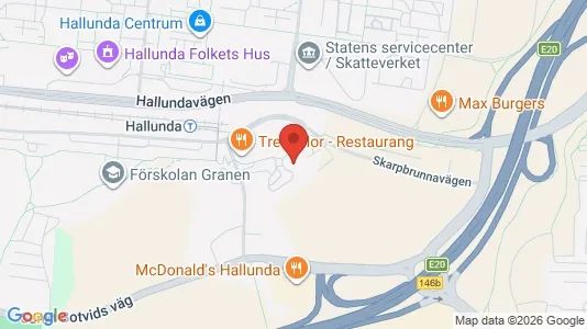 Bostadsrätter till salu i Botkyrka - kort over placeringen