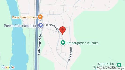 Bostadsrätter till salu i Ale - kort over placeringen