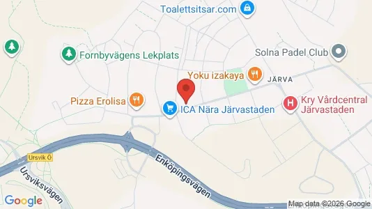 Bostadsrätter till salu i Solna - Bild från Google Street View