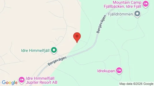 Lägenheter till salu i Älvdalen - kort over placeringen