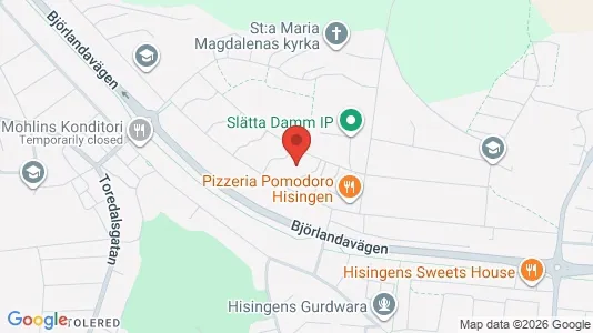 Lägenheter till salu i Göteborg Centrum - kort over placeringen